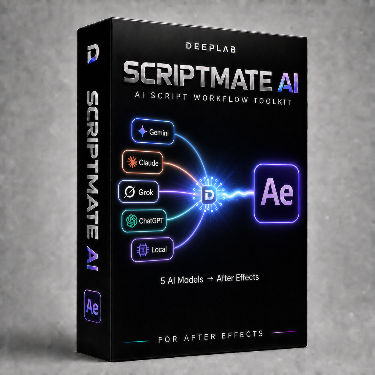 Hộp sản phẩm Deeplab ScriptMate AI